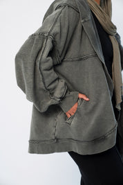 The Free Cardi In Olive