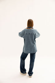 Origin Her Washed Tee In Egyptian Blue