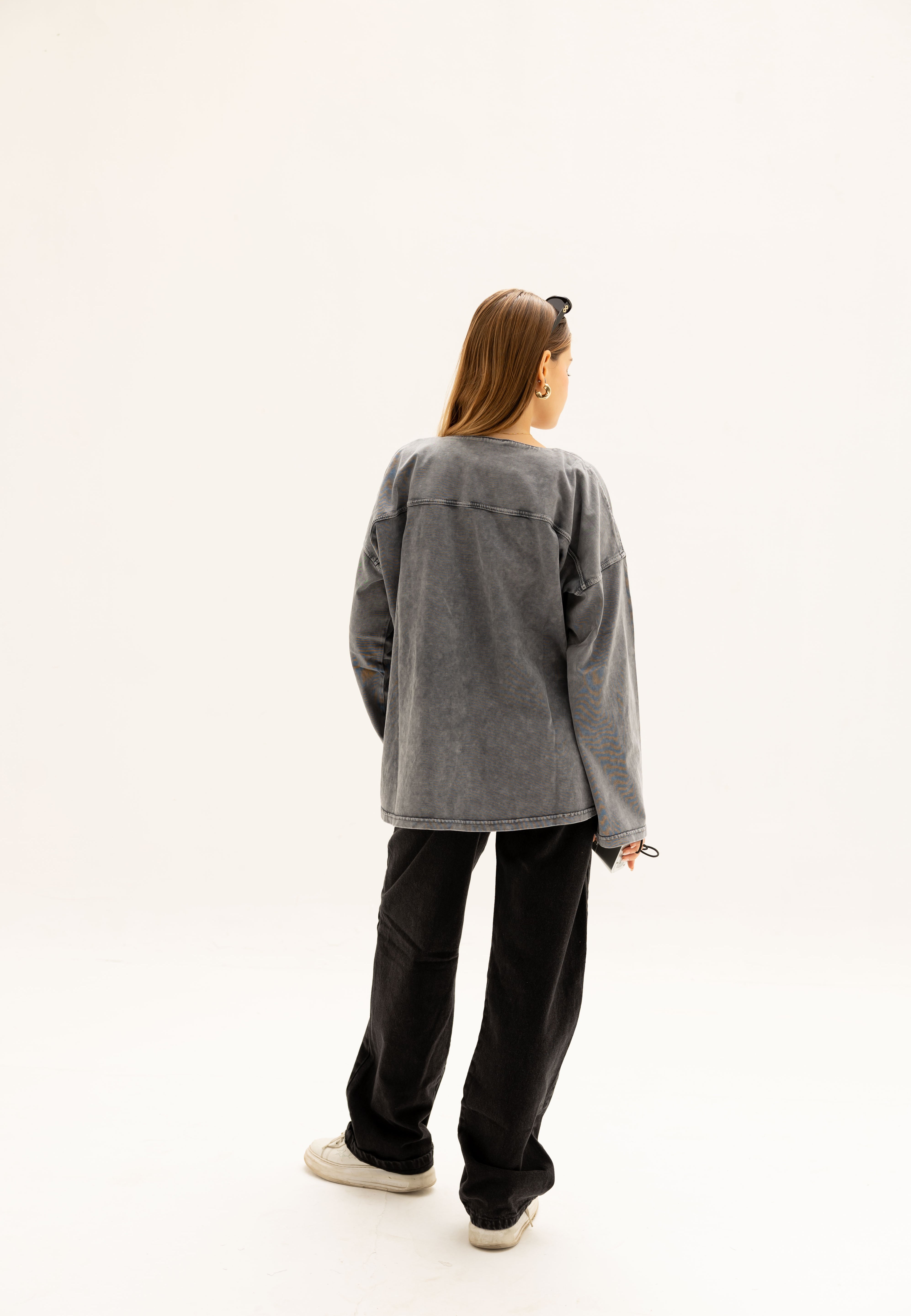 Origin Her Washed Tee In Shadow