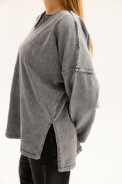 Origin Her Washed Tee In Shadow