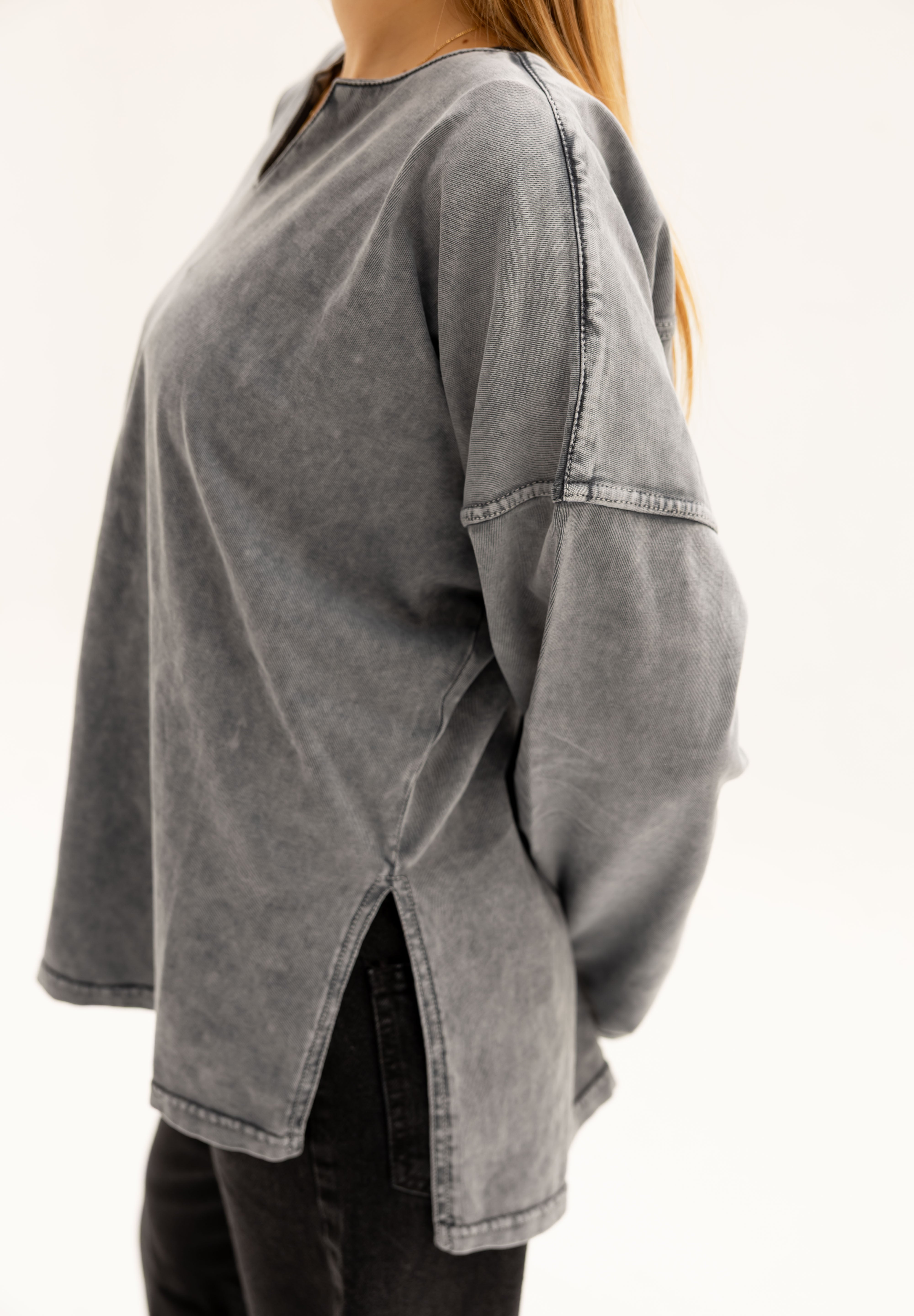 Origin Her Washed Tee In Shadow