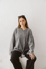 Origin Her Washed Tee In Shadow