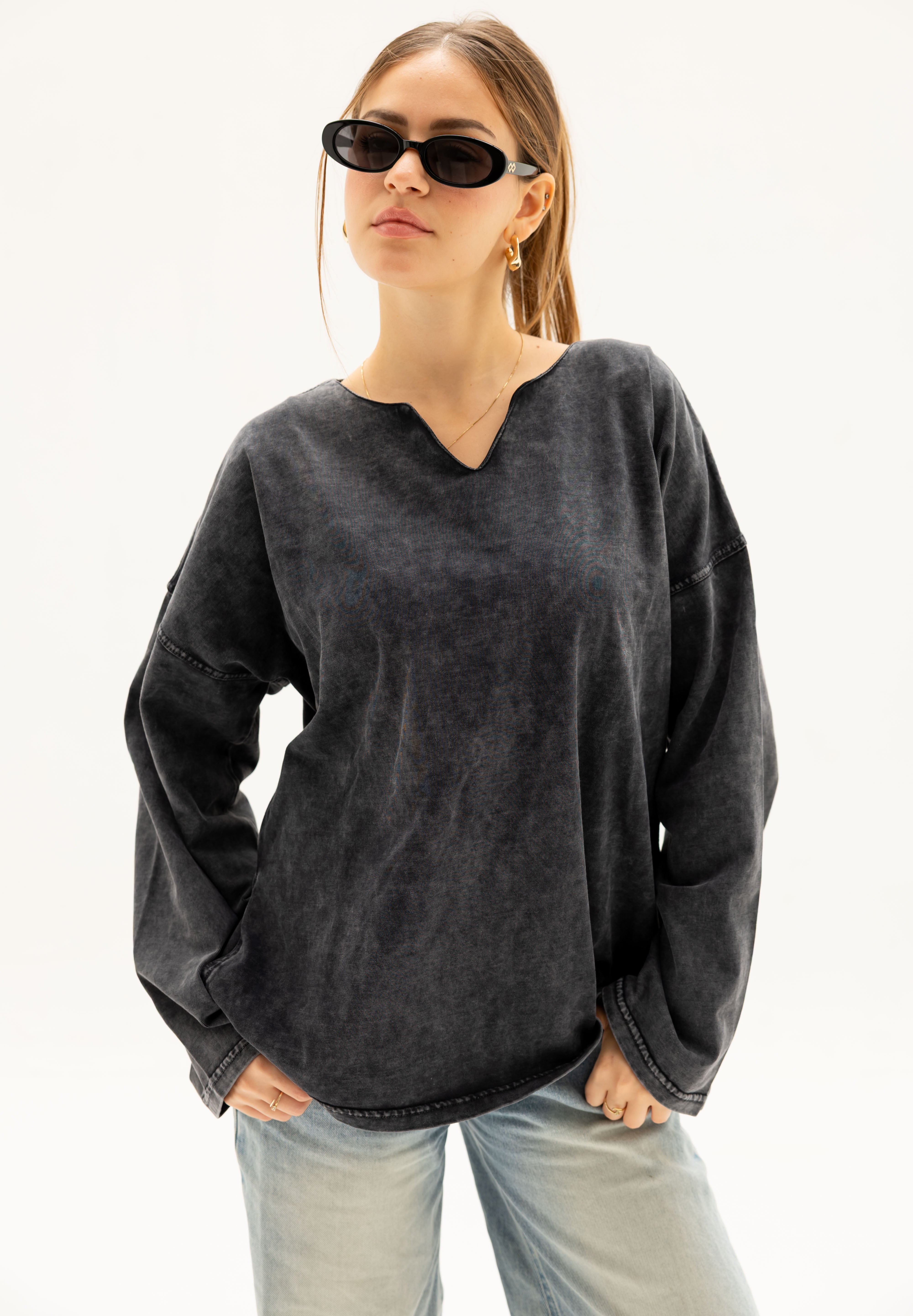 Origin Her Washed Tee In Rich