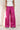 Linen Pants In Cerise