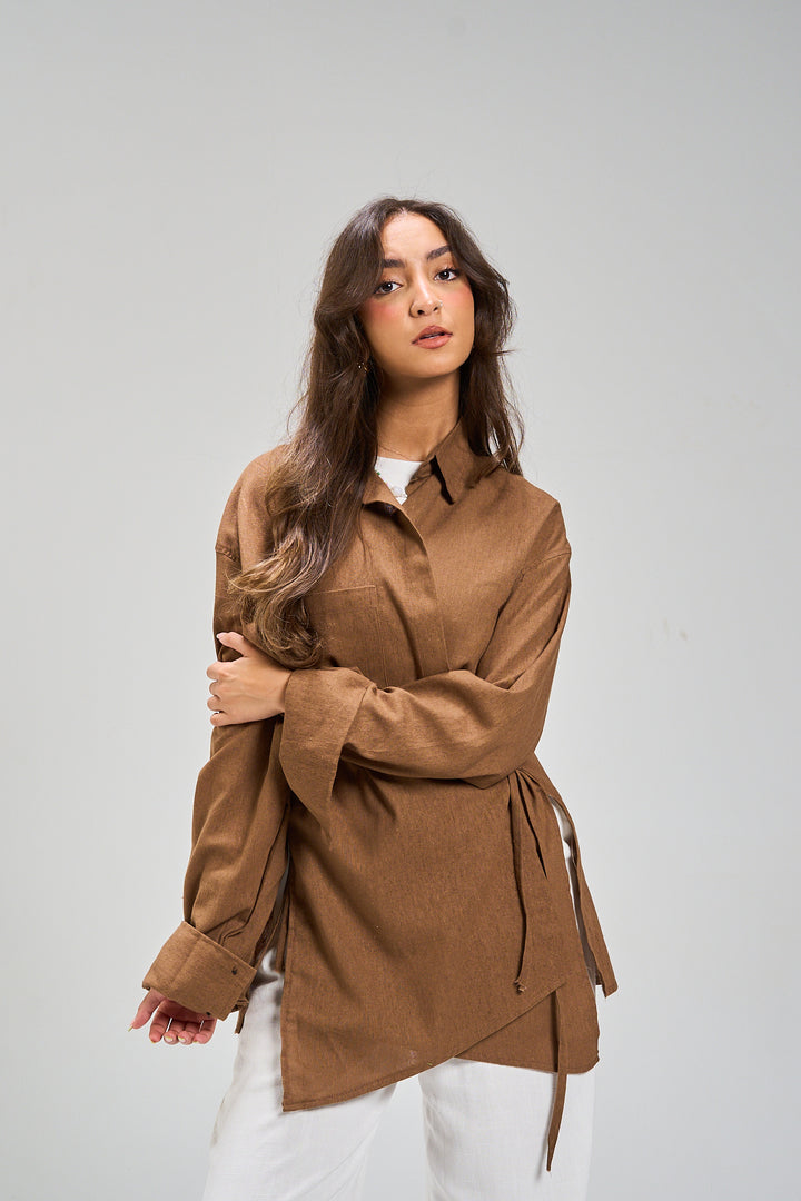 Mocha Cross Shirt