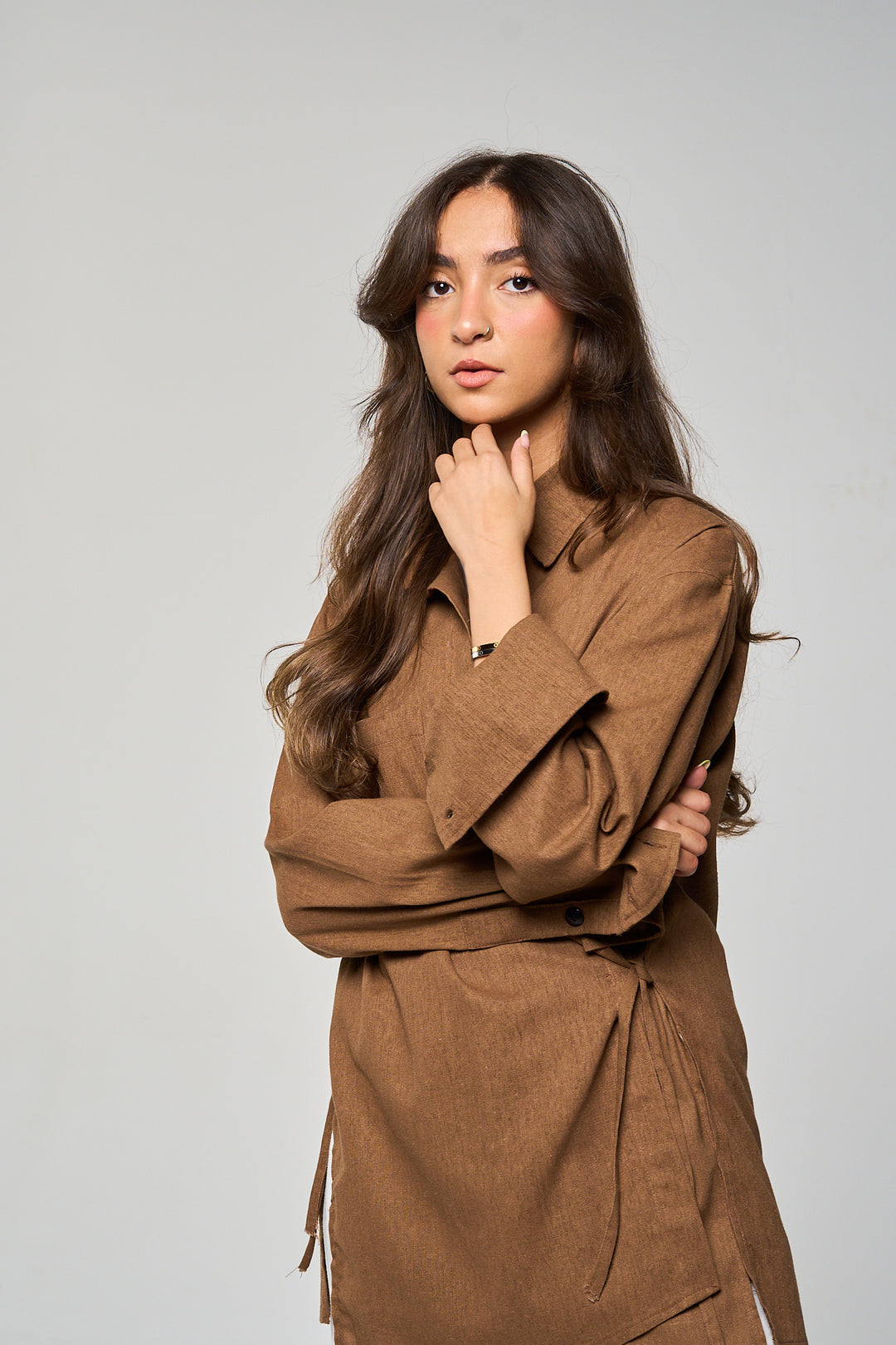 Mocha Cross Shirt