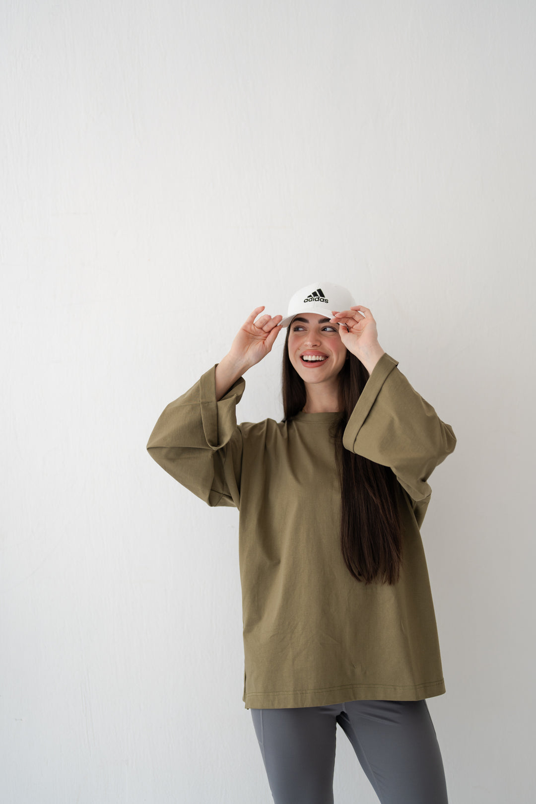 Olive Oversized Blouse