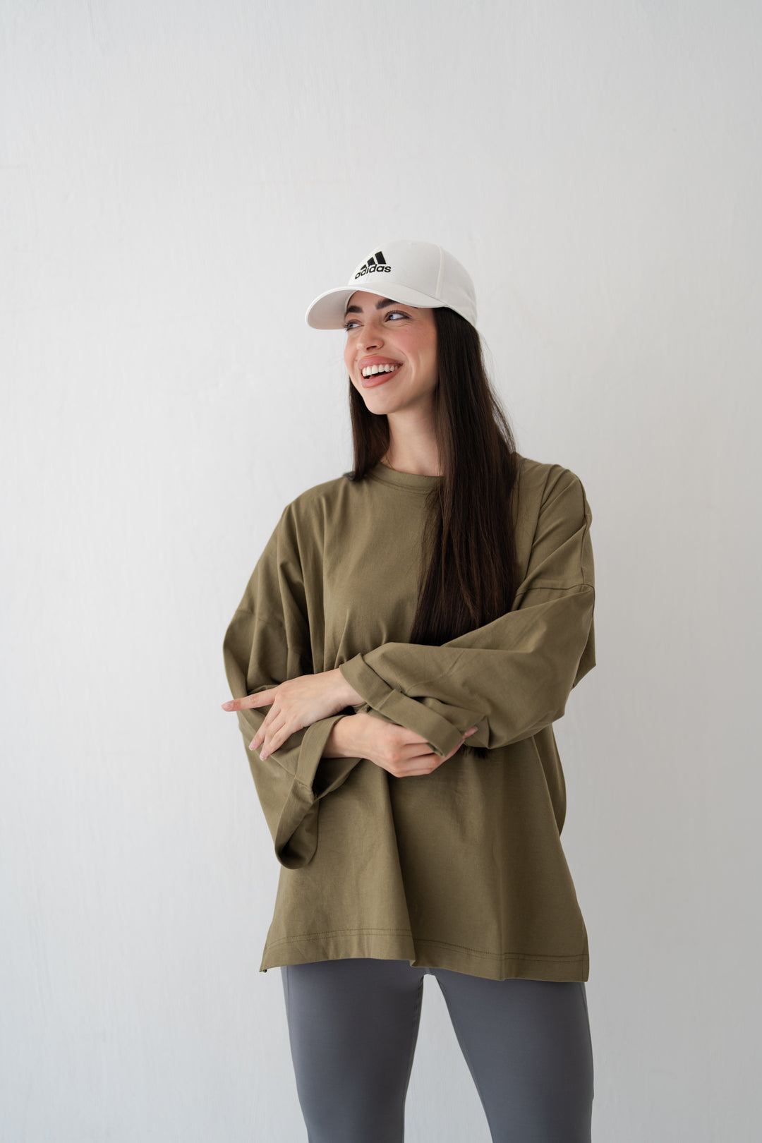 Olive Oversized Blouse