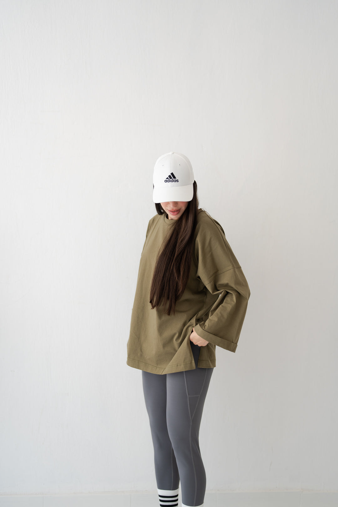 Olive Oversized Blouse