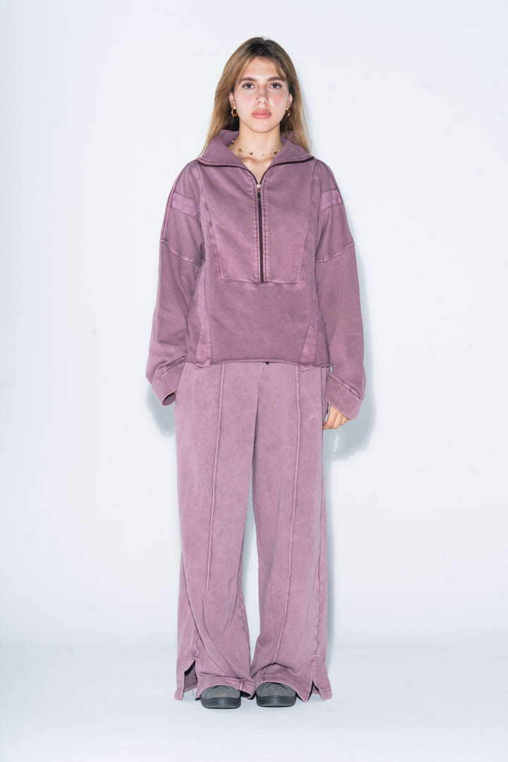 PLUM WASHED SET