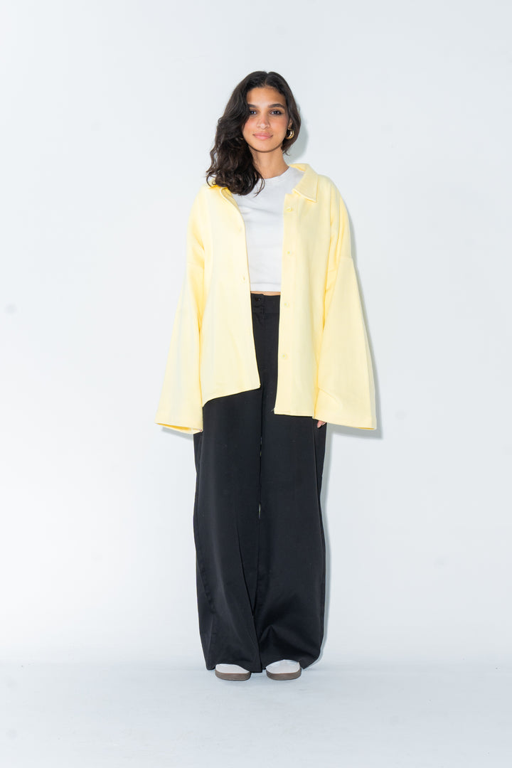 The Cloudy Jacket IN BUTTER YELLOW