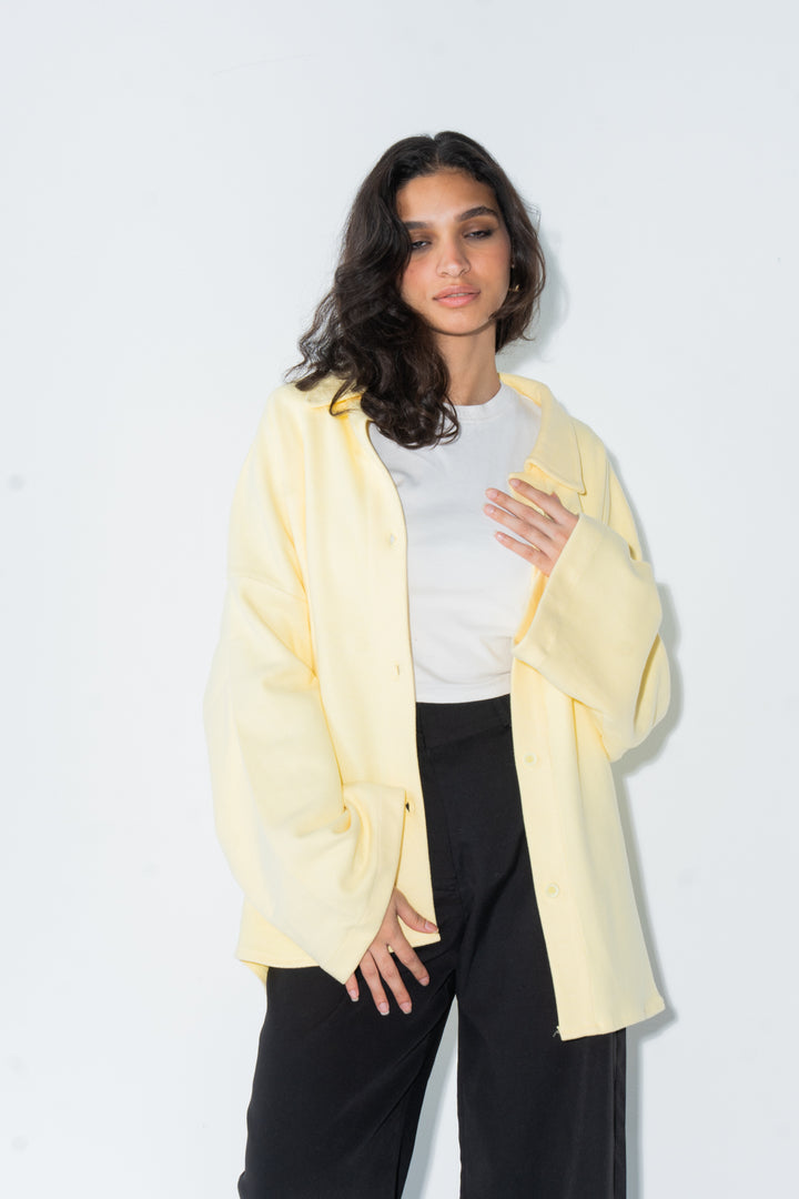 The Cloudy Jacket IN BUTTER YELLOW