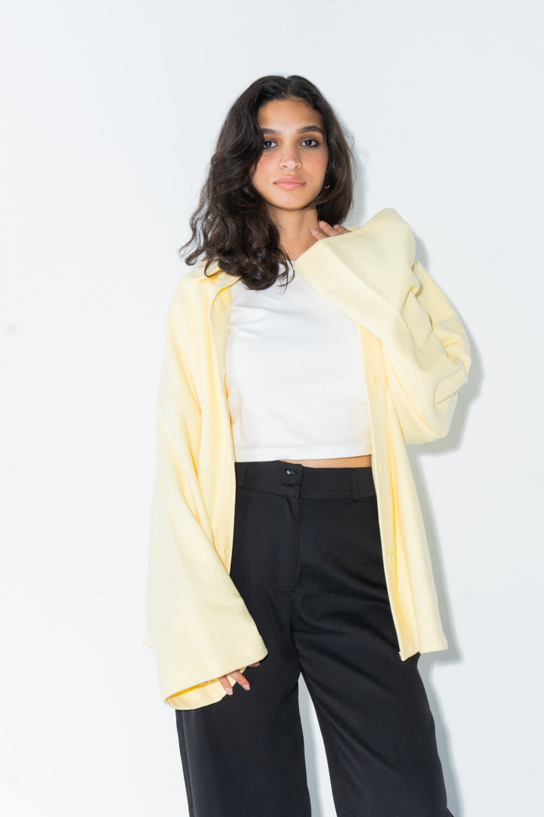 The Cloudy Jacket IN BUTTER YELLOW