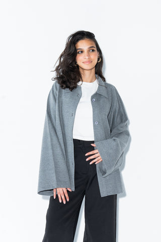 The Cloudy Jacket IN GREY