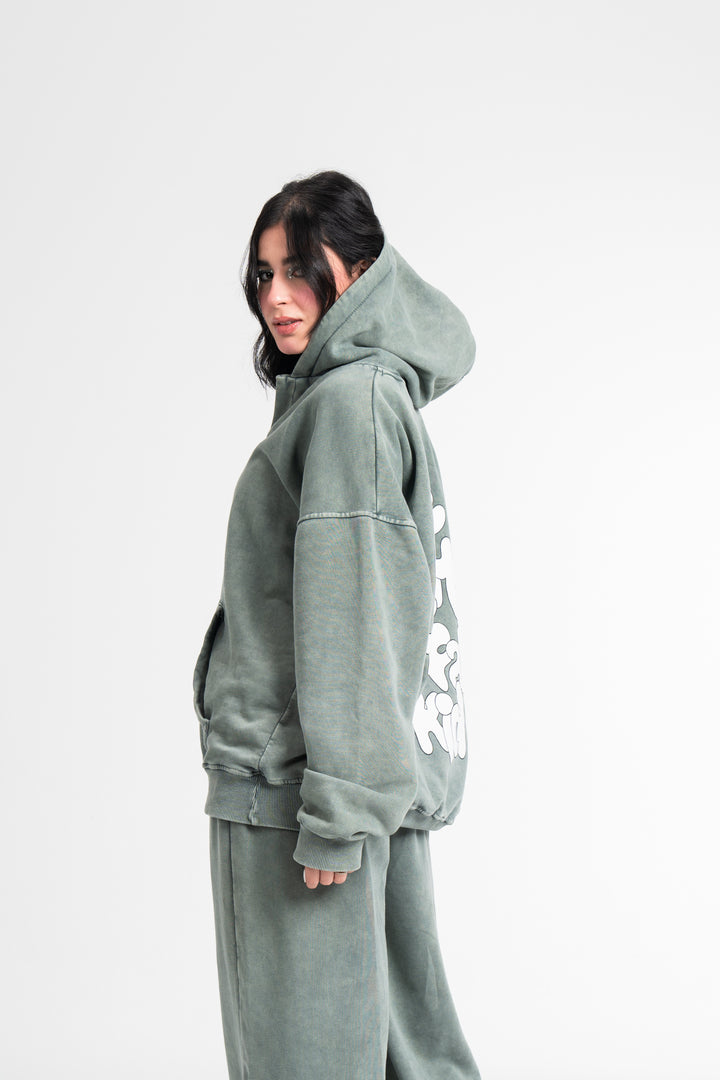 Sage Washed Hoodie