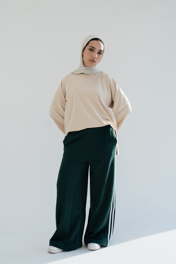 Pine Side Striped Sweatpants