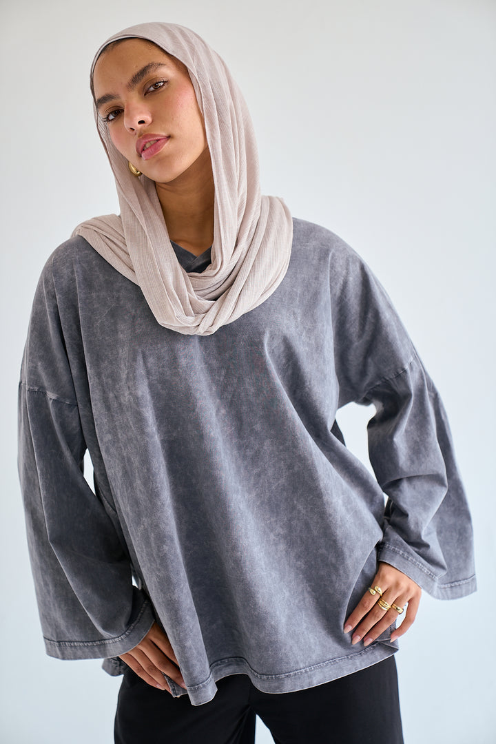 Shadow Oversized Washed T-shirt