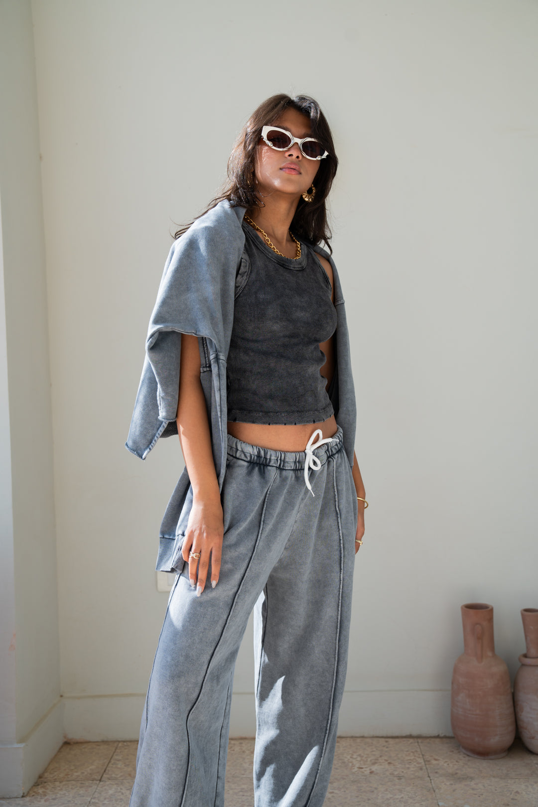 LAVA WASHED SWEATPANTS