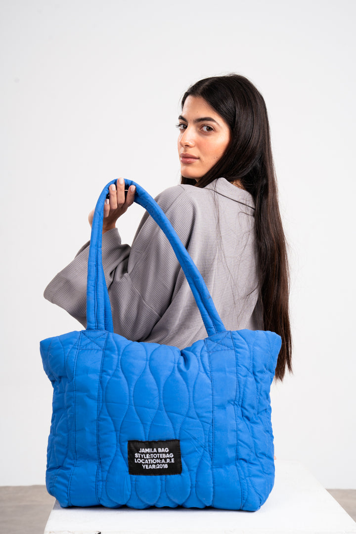 Carry It All Tote Bag In Royal Blue