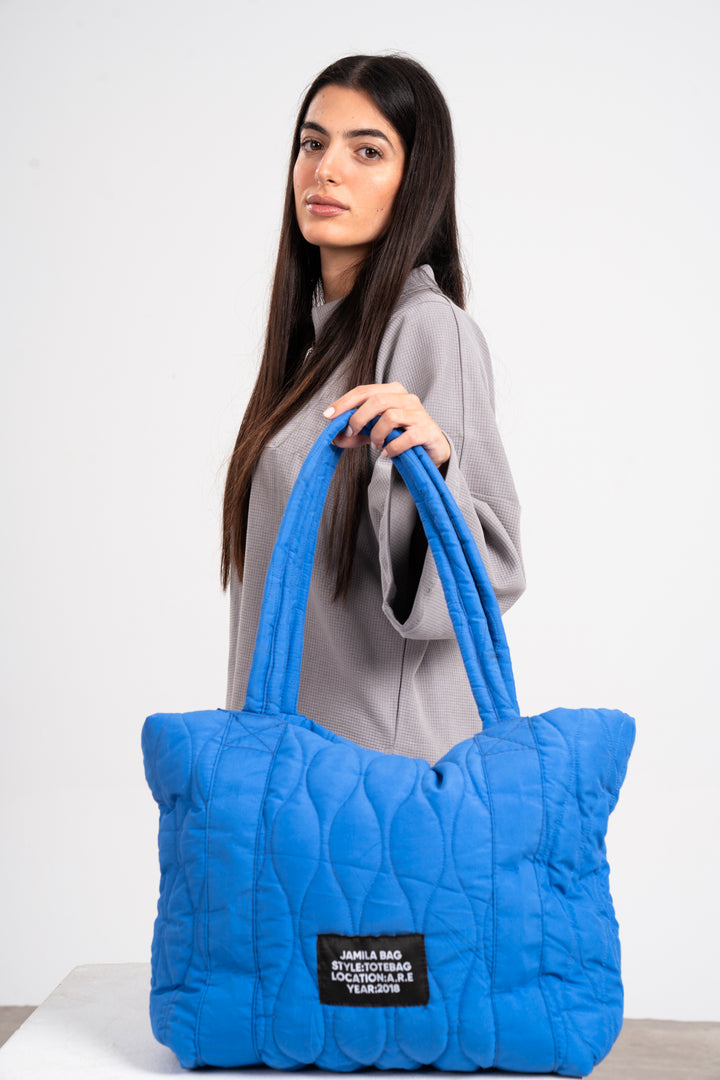 Carry It All Tote Bag In Royal Blue