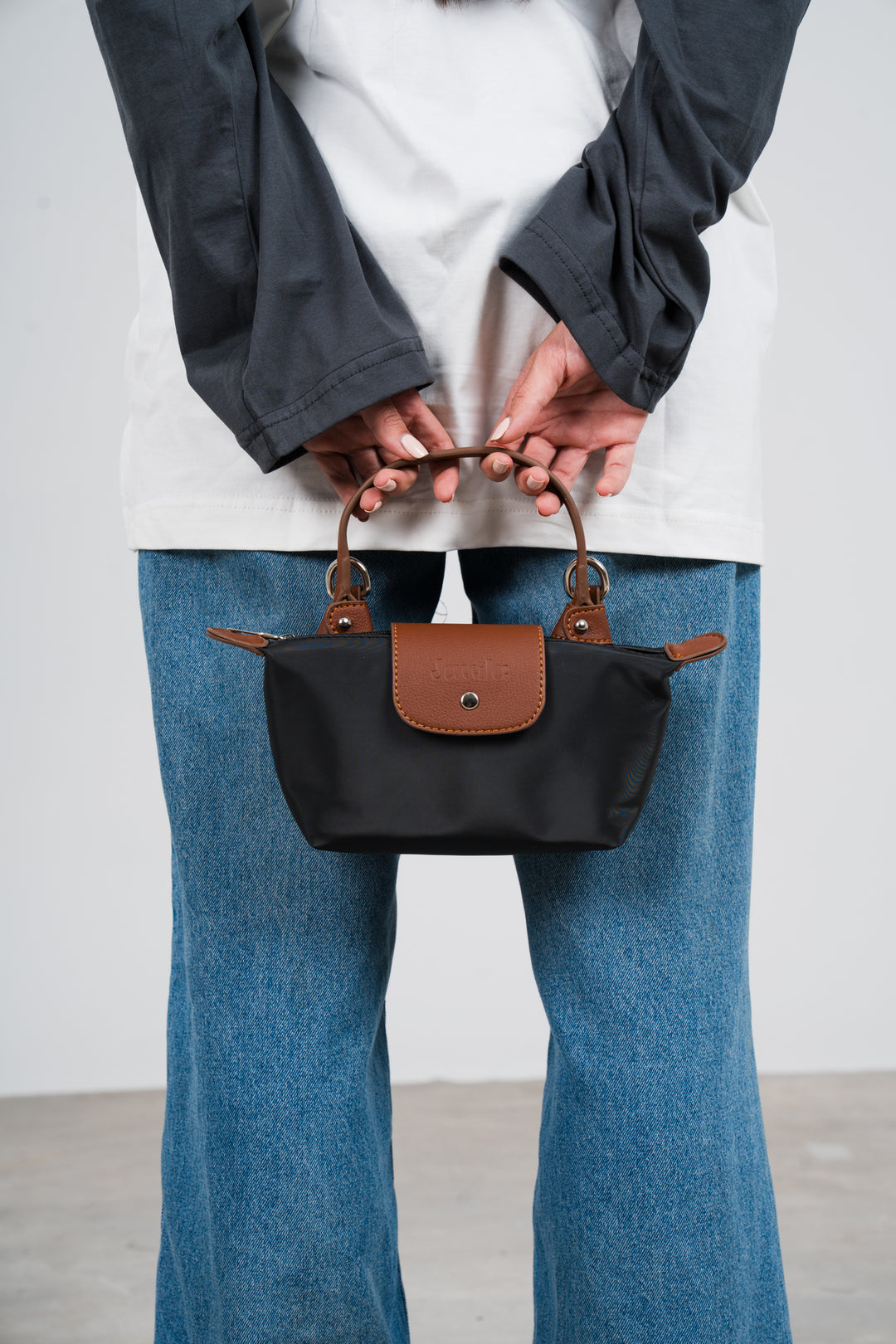 Mini All Day Tote Bag In Black