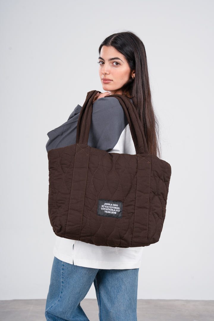 Carry It All Tote Bag In Brown