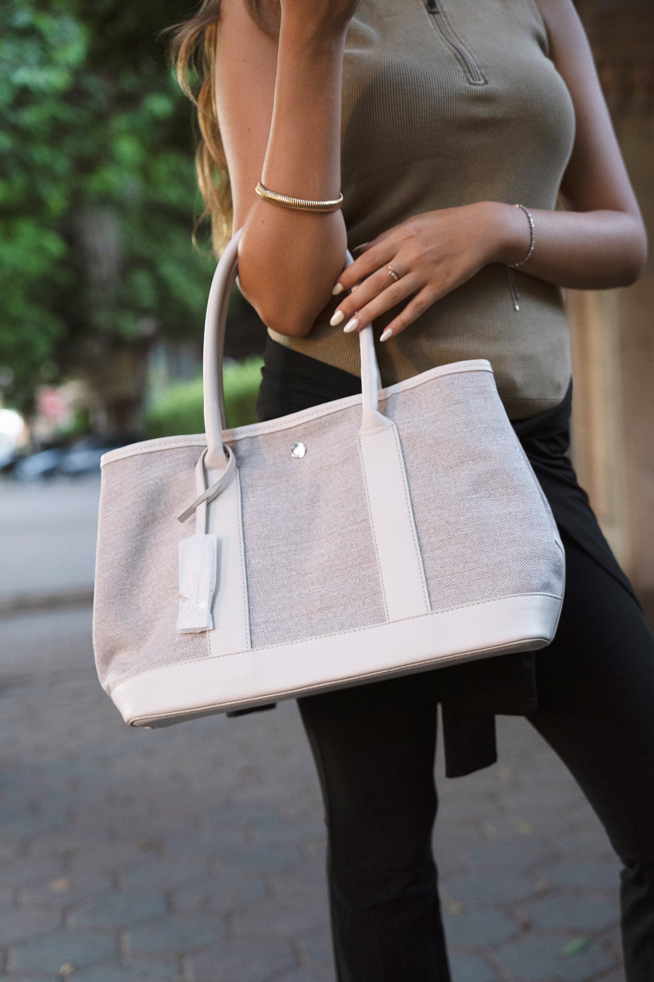 Dusk Till Dawn Bag In White (OUTLET)