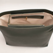Her Leather Bag In Pine