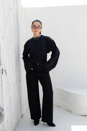 Hourglass long Sleeve In Black