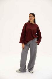 Origin Blouse In Wine