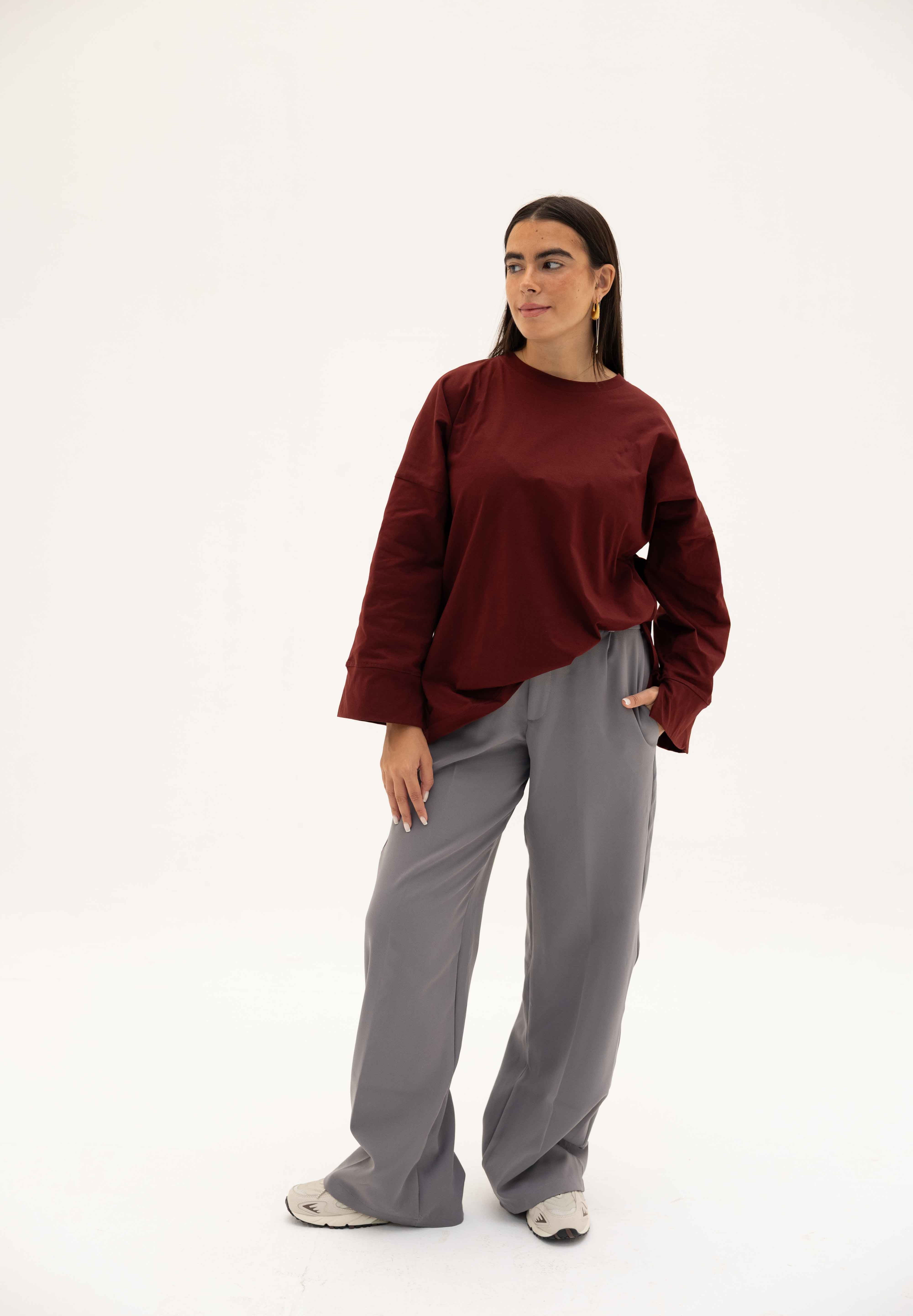 Origin Blouse In Wine