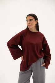 Origin Blouse In Wine