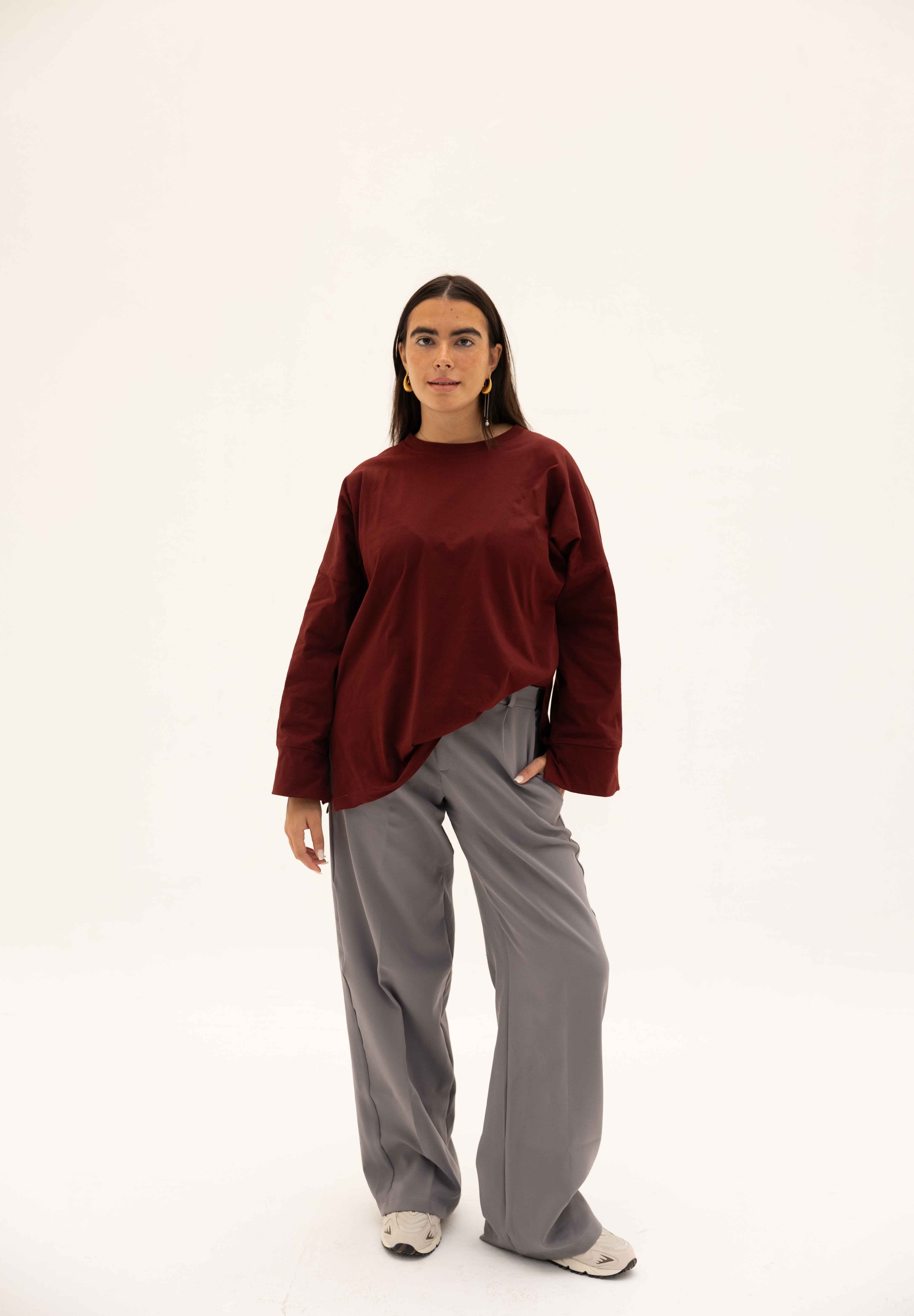 Origin Blouse In Wine