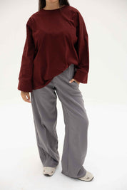 Origin Blouse In Wine
