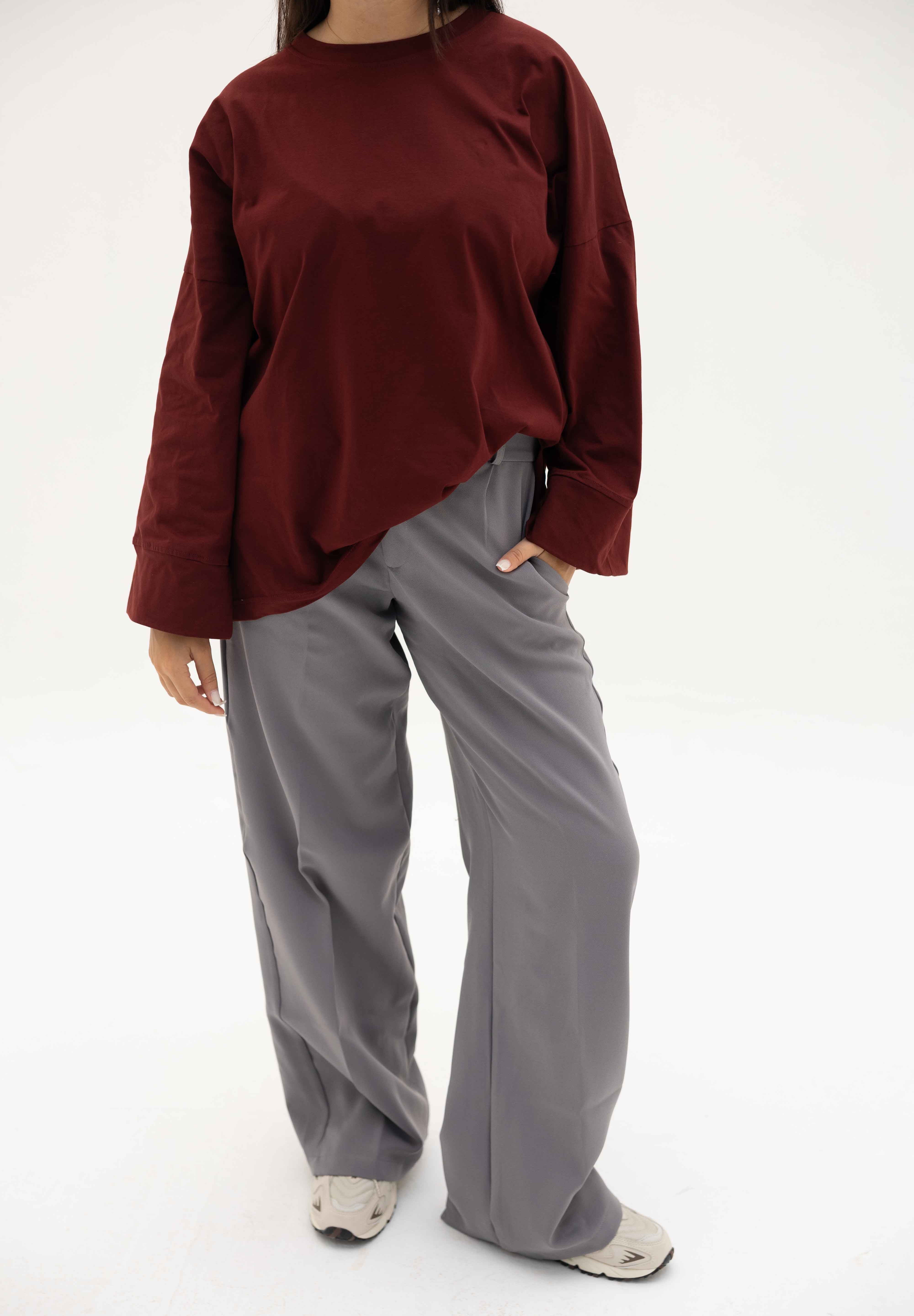 Origin Blouse In Wine