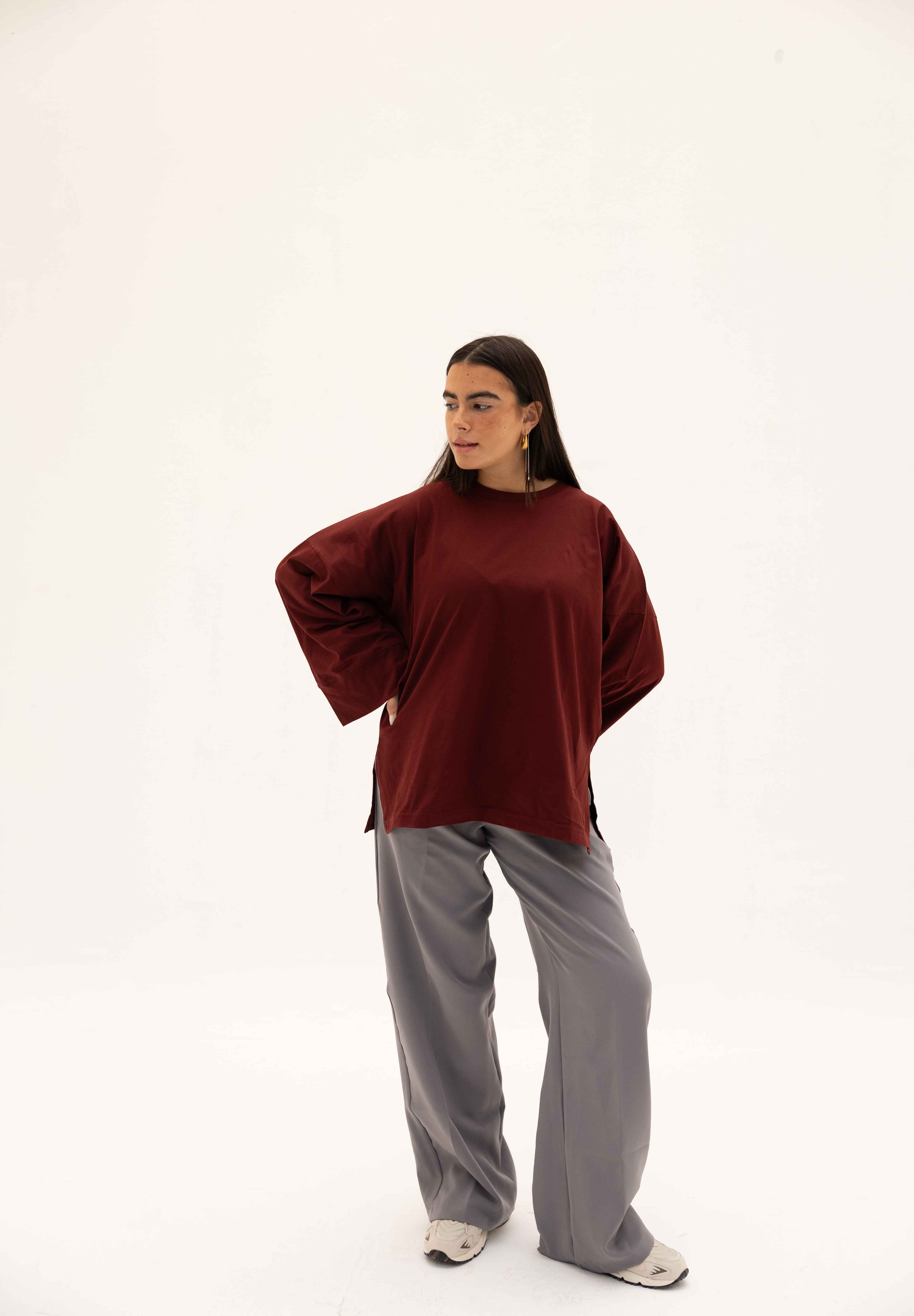 Origin Blouse In Wine