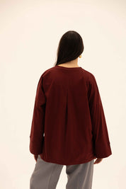 Origin Blouse In Wine