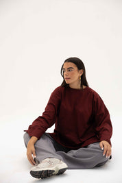 Origin Blouse In Wine