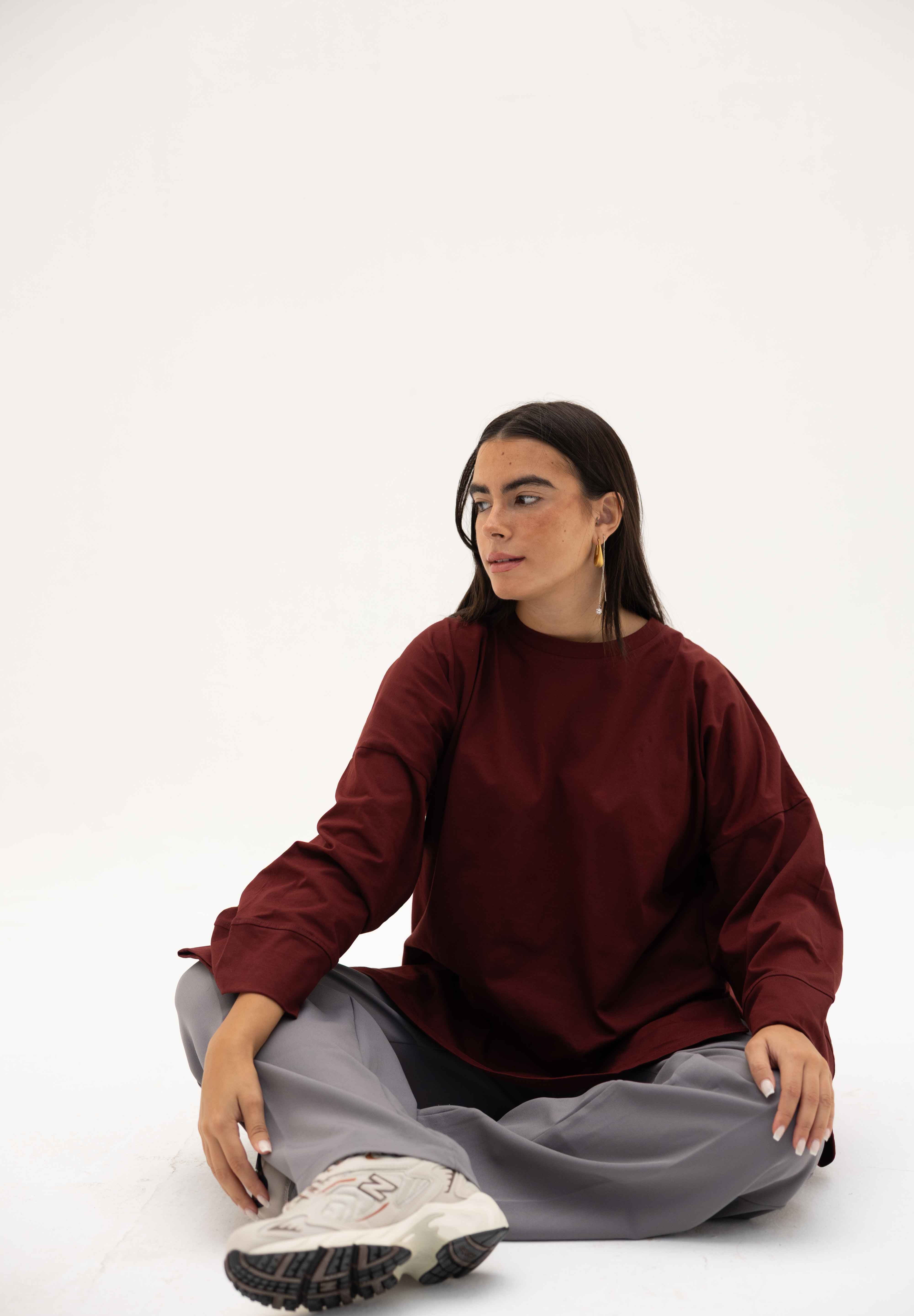 Origin Blouse In Wine