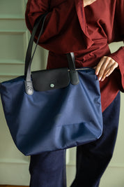 Long Day Bag In Navy Blue