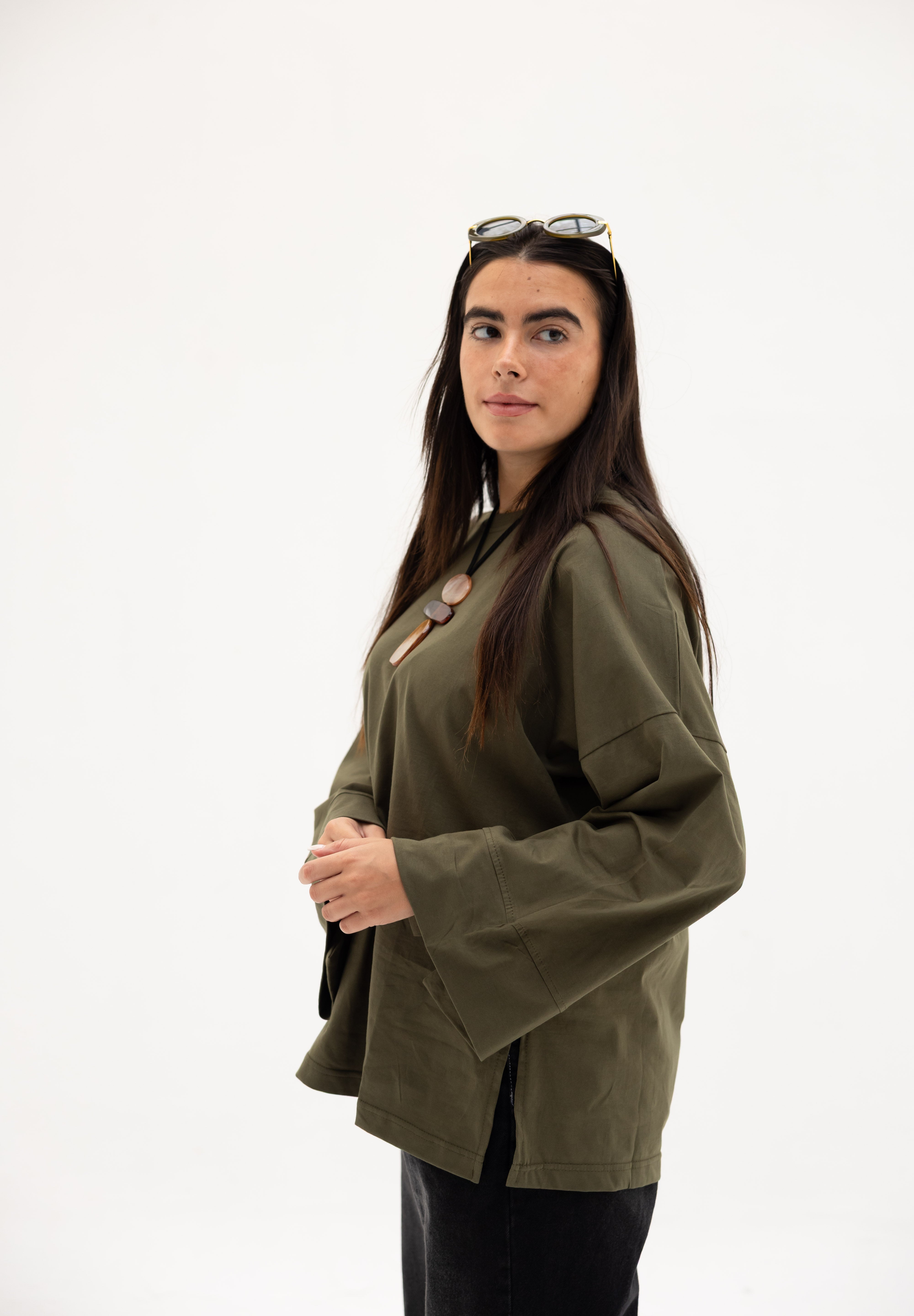 Origin Blouse In Olive