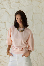 Hourglass Short Sleeve In Pink