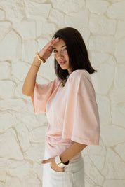 Hourglass Short Sleeve In Pink
