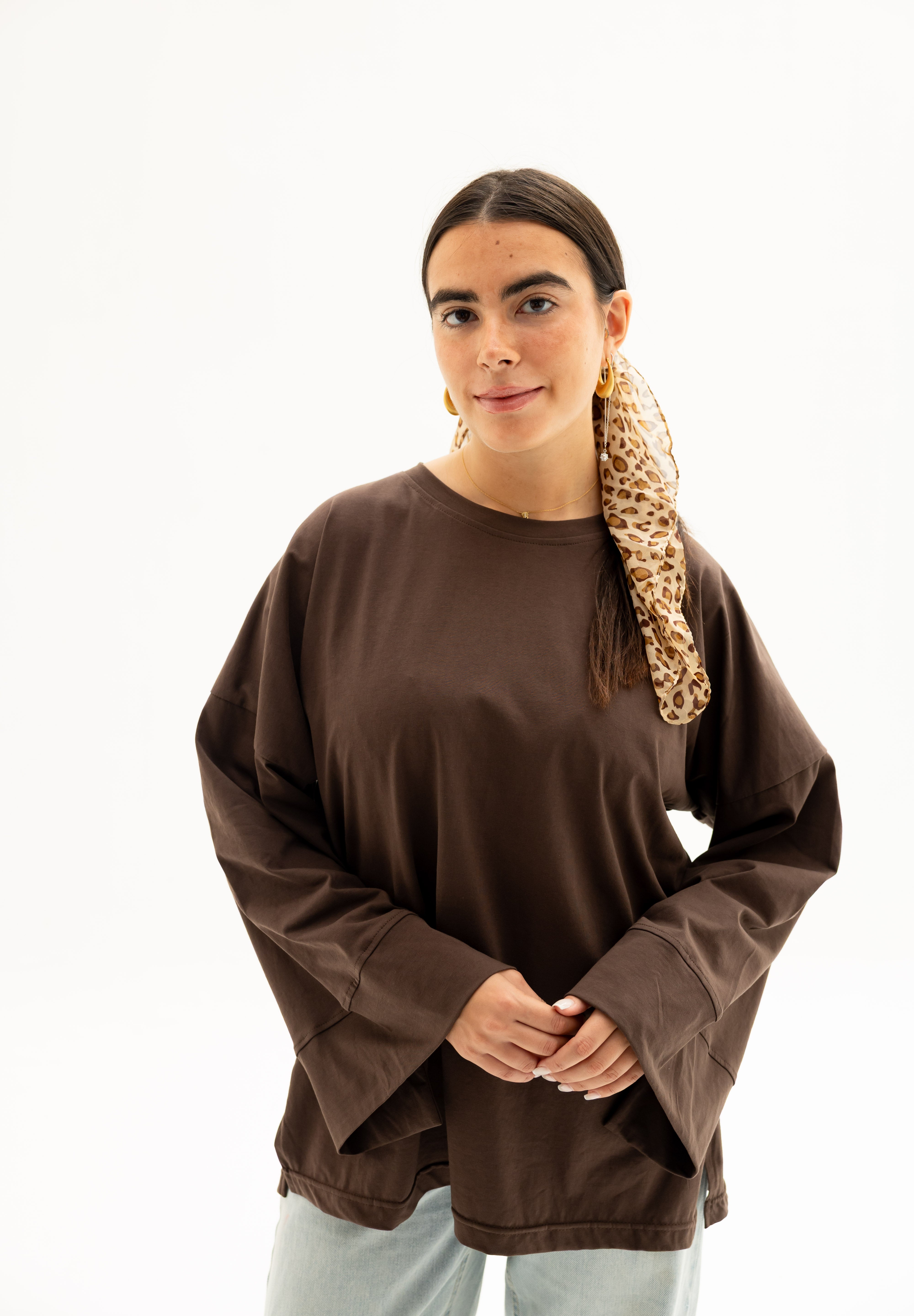 Origin Blouse In Brown