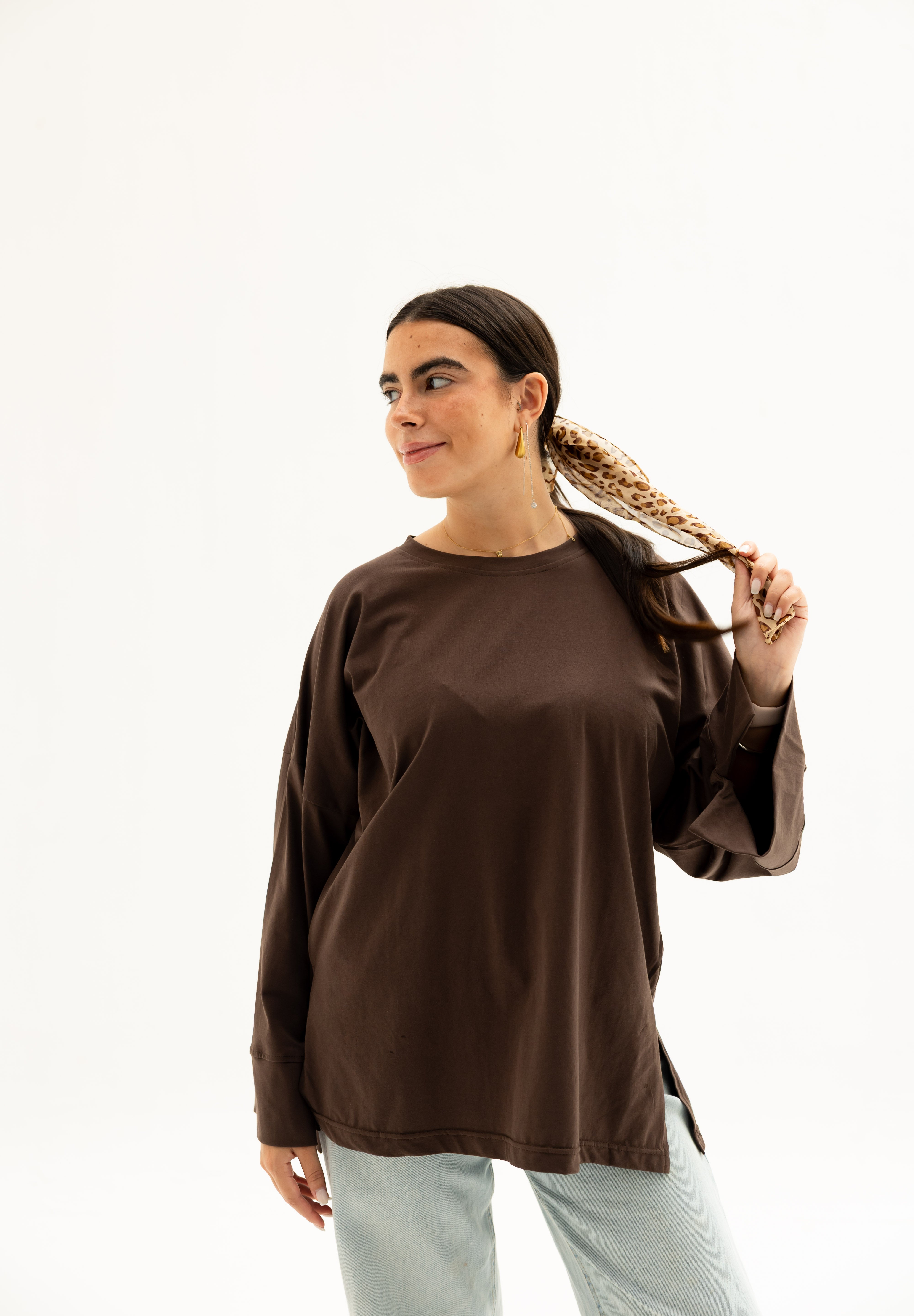 Origin Blouse In Brown