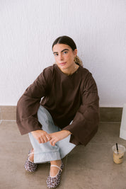 Origin Blouse In Brown