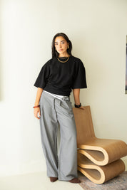 Hourglass Short Sleeve In Black