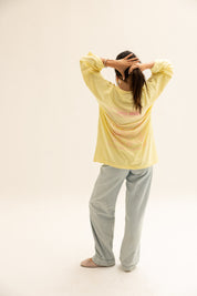 Coffee House Tee In Butter Yellow