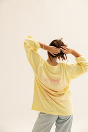 Coffee House Tee In Butter Yellow