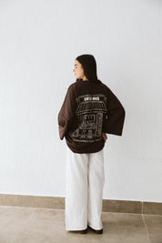 Coffee House Tee In Brown